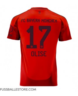 Günstige Bayern Munich Michael Olise #17 Heimtrikot 2024-25 Kurzarm